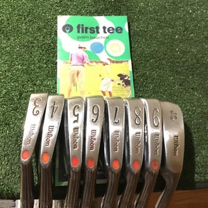 Wilson Staff 1987-88 Fluid Feel Irons Set (3-LW) Steel Shafts (STD -1/2)