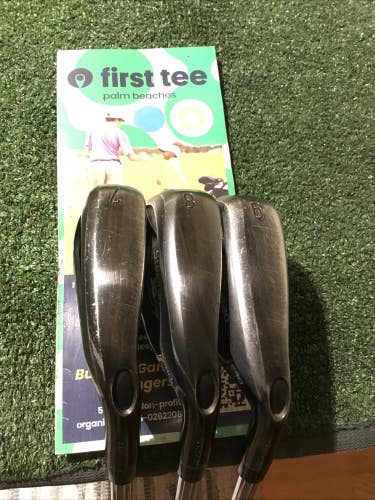 Callaway Steelhead XR Pro 360CF Irons Set 7-9 Irons Stiff S300 XP 105 ST15 Steel