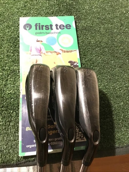 Callaway Steelhead XR Pro 360CF Irons Set 7-9 Irons Stiff S300 XP 105 ST15 Steel