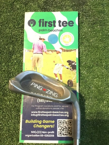 Ping Zing Karsten Red Dot Lob Wedge (LW) Steel Shaft (35.25)