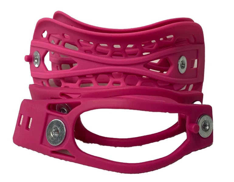 ALTITUDE RIDER SNOWBOARD BINDING ANKLE & TOE STRAP REPLACEMENTS (PINK) S/M