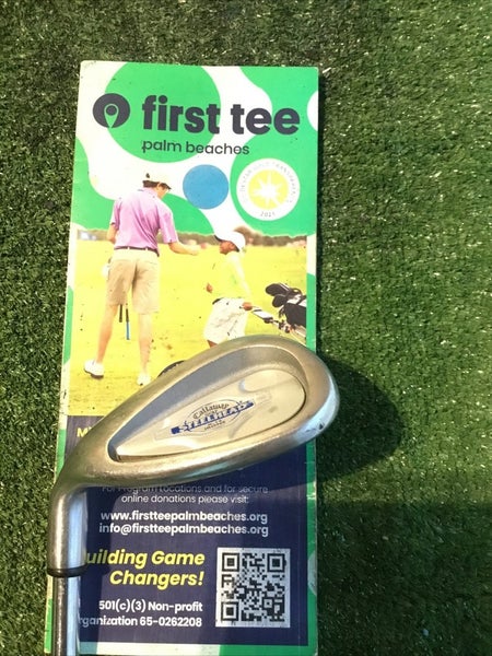 Callaway Left Handed Steelhead X-14 Sand Wedge (SW) Constant Weight Steel 35.5