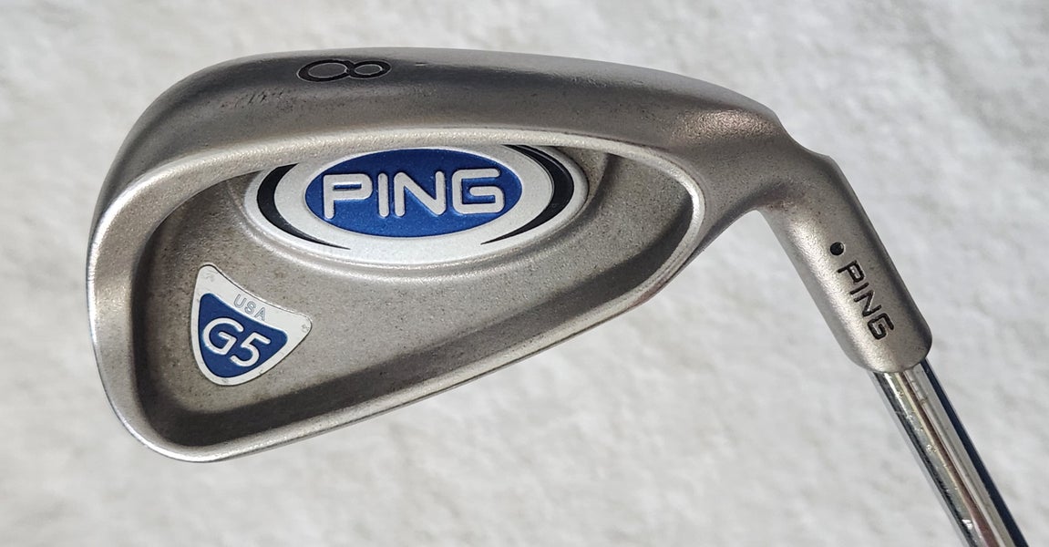 Men's Ping G5 Black Dot 8 Iron RH; Steel Shaft