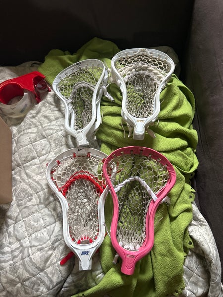 Lot of lacrosse heads !