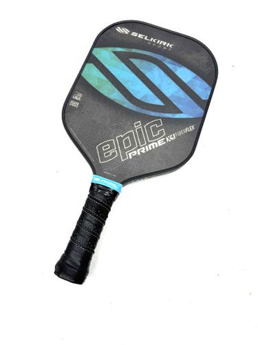 Used Selkirk EPIC PRIME Pickleball Racquet Black 11860-S000300979