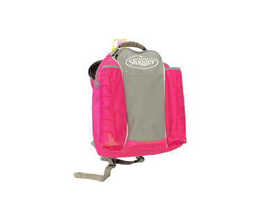 Used Louisville Slugger BB/SB Player Backpack Grey And Pink 11613-S000171664