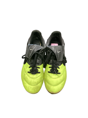 Used Nike PREMIER Soccer Cleats Black And Optic Yellow Senior 6 11613-S000171649