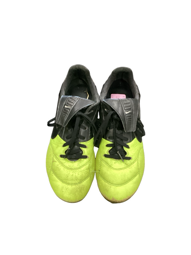 Used Nike PREMIER Soccer Cleats Black And Optic Yellow Senior 6 11613-S000171649