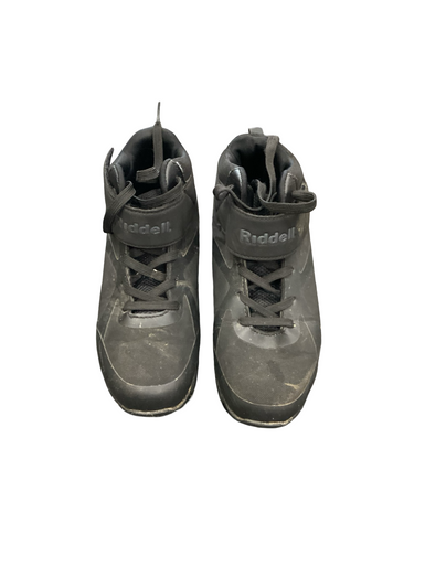 Used Riddell Jr FB Cleats Black Junior 04 11613-S000171650