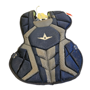 Used All-Star AGE 12-16 NAVY Catchers Chest Protector Navy Blue Intermed 11850-S000022138