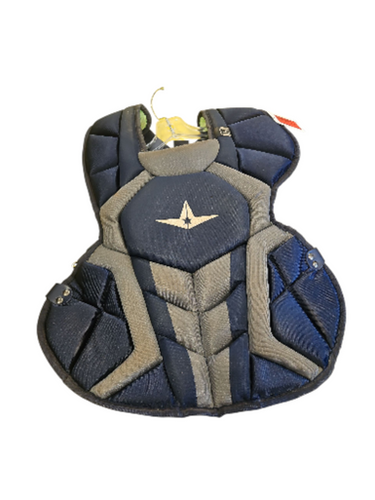 Used All-Star AGE 12-16 NAVY Catchers Chest Protector Navy Blue Intermed 11850-S000022138