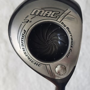 Burrows Golf MAC Powersphere 3+ Fairway Wood RH; Graphite Shaft