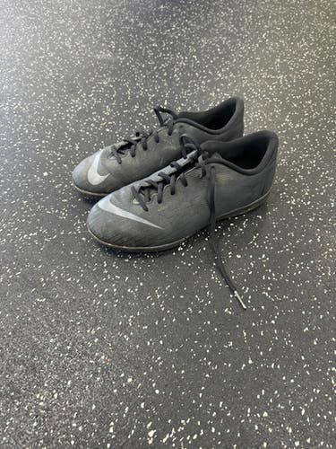 Used Nike MERCURIAL Soccer Indoor Shoes Black Senior 5 11849-S000033636