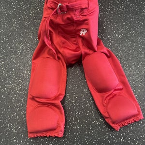 Used Youth FB Integrated Pants Red SM 11849-S000033632