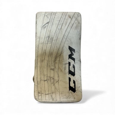 Used CCM EXTREME FLEX 500 Senior Goalie Blocker White 11873-S000226789