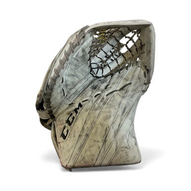 Used CCM EFLEX 5.9 Senior Goalie Catcher White 11873-S000226790