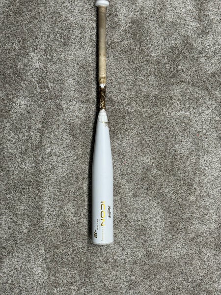 2024 Rawlings Icon Composite USSSA Certified Bat (-10) 20 oz 30" (Used)