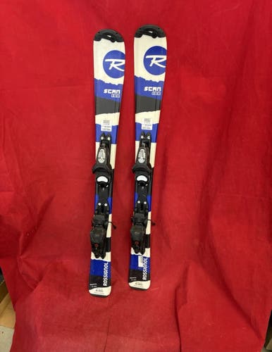 Kid's Rossignol 100 cm All Mountain Skis With Bindings (Used)