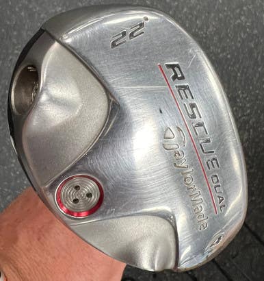 Used Taylormade RESCUE DUAL Mens Hybrid Club RH 4 Hybrid 11497-S000153711