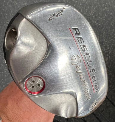 Used Taylormade RESCUE DUAL Mens Hybrid Club RH 4 Hybrid 11497-S000153711
