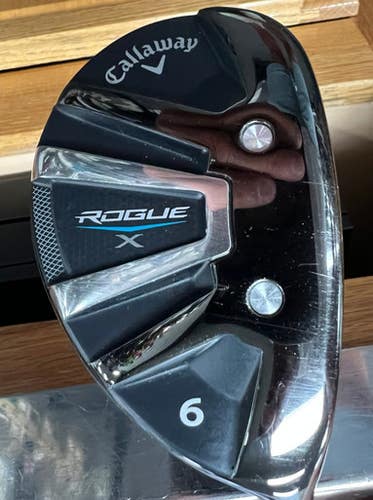 Used Callaway ROGUE X Mens Hybrid Club RH 6 Hybrid 11497-S000153704