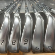 Used Ping G430 BLACK DOT45/50 WEDGED Mens Iron Set RH 6I-GW/AW 11497-S000153714