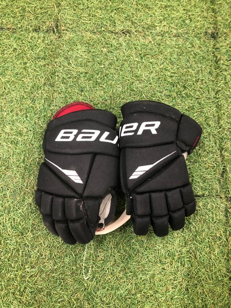 Black Youth Bauer Lil Sport Gloves 9" (Used)