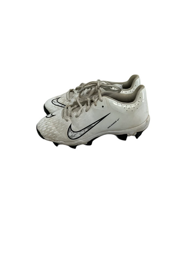 Used Nike HYPERDIAMOND BB/SB Cleats White Junior 04 11692-S000142766