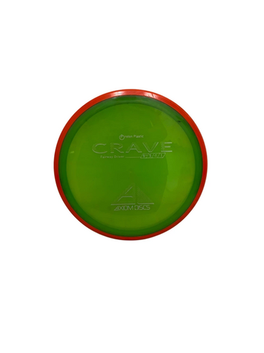 Used Axiom PROTON CRAVE Disc Golf Driver Kelly green 170g 11692-S000142648