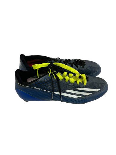 Used Adidas ADIZERO Adult FB Cleats Navy Blue Senior 11.5 11692-S000143871