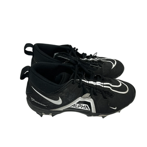 Used Nike ALPHA MENACE 3 SHARK Adult FB Cleats Black Senior 8 11692-S000143901