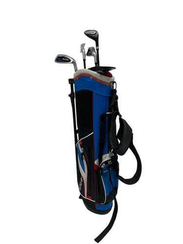 Used Top Flite JUNIOR 9-12 Jr Package Set RH Black And Royal Blue 5 Piece 11692-S000143910