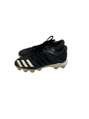 Used Adidas AFTERBURN BB/SB Cleats Black Junior 03 11692-S000143934