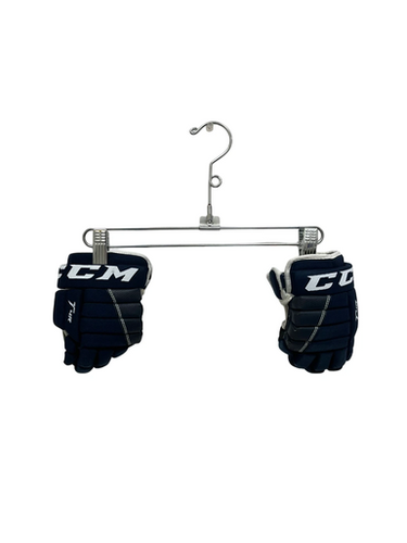 Used CCM T4R Youth Gloves Navy Blue 8" 11692-S000143929