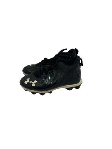 Used Under Armour SPOTLIGHT FRAN Jr FB Cleats Black Junior 01 11692-S000143935