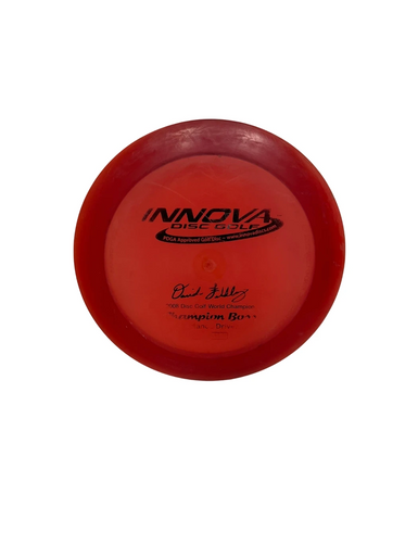 Used Innova CHAMPION BOSS Disc Golf Driver Red 177g 11692-S000143940