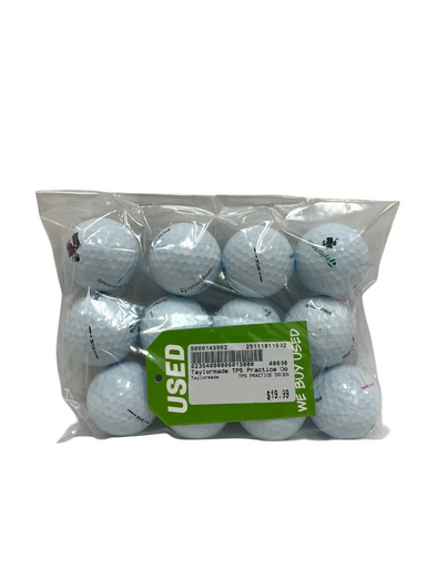 Used Taylormade TP5 PRACTICE DOZEN 12 Pack - Golf Balls 11692-S000143962