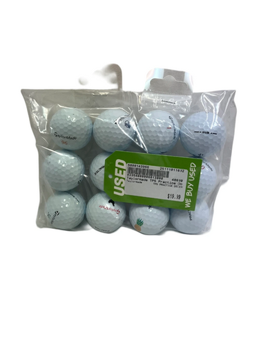 Used Taylormade TP5 PRACTICE DOZEN 12 Pack - Golf Balls 11692-S000143966
