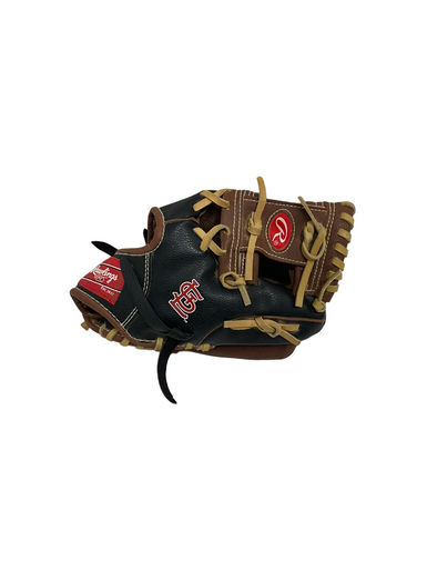 Used Rawlings BB GLOVE BB/SB Glove RH Throw Black 11" 11692-S000143986