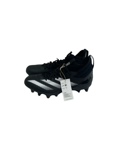 Used Adidas ADIZERO IMPACT Adult FB Cleats Black Senior 8.5 11692-S000144034