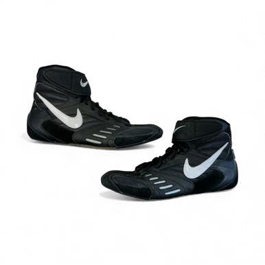 Used Nike Wrestling Shoes Black Senior 11.5 11873-C000222364