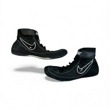 Used Nike Wrestling Shoes Black Senior 12 11873-C000212735