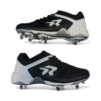 Used Ringor FLITE SPIKE BB/SB Cleats Black Senior 10 11873-S000225943
