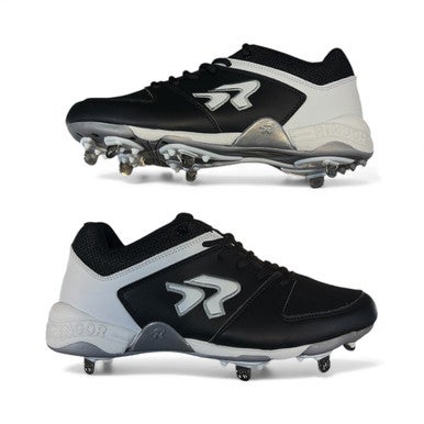 Used Ringor FLITE SPIKE BB/SB Cleats Black Senior 10 11873-S000225943