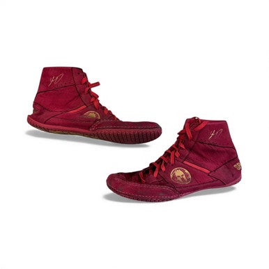 Used SPARTAN Wrestling Shoes Red Senior 10 11873-C000221737