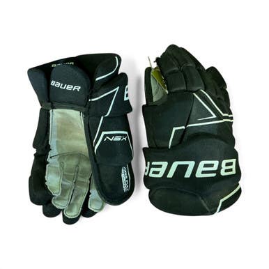 Used Bauer NSX Junior Gloves Black 12" 11873-S000226341