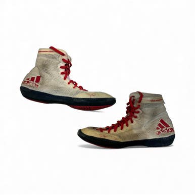 Used Adidas Wrestling Shoes White Senior 6 11873-S000226492