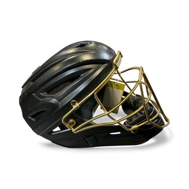 Used All Star MVP4000-1 Catchers Helmet w/Mask Black One Size 11873-C000223930