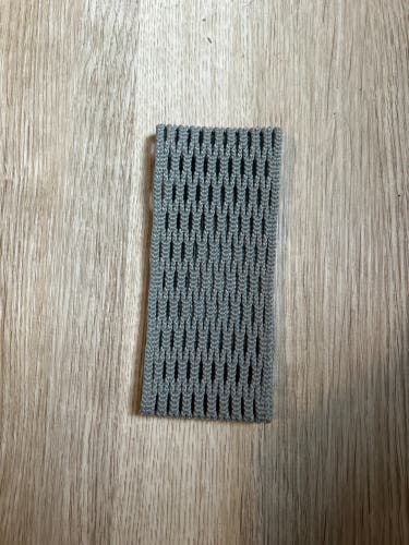 Gray StringKing 2X Lacrosse Mesh (New)