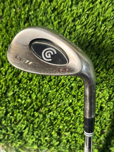 Right Handed Cleveland CG11 56* Sand Wedge Steel Shaft Wedge Flex